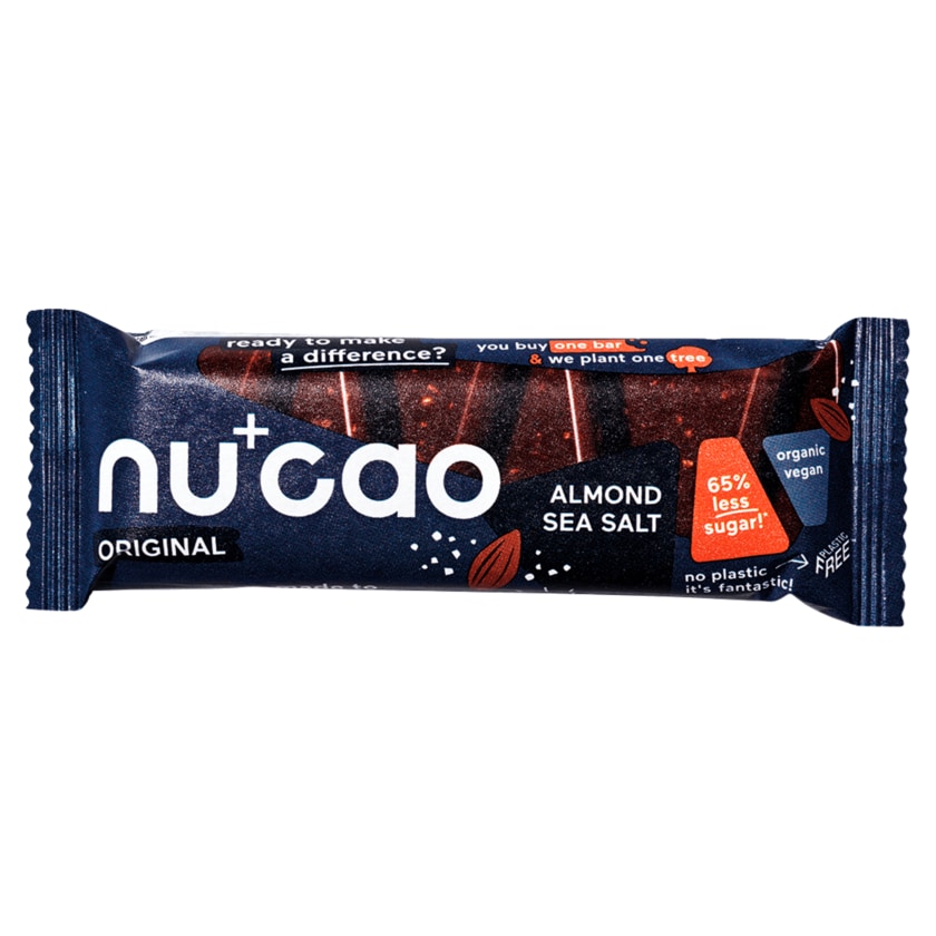nucao Bio Original Almond Sea Salt Riegel vegan 40g